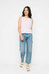 Keri-Sleeveless Woven Shell